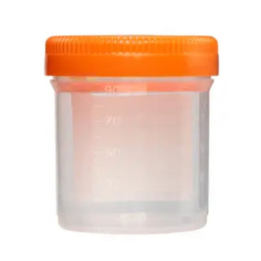 Cardinal Urine Specimen Container 53 X 62 mm 90 mL (3 oz.) Screw Cap Sterile (1153433_PK)