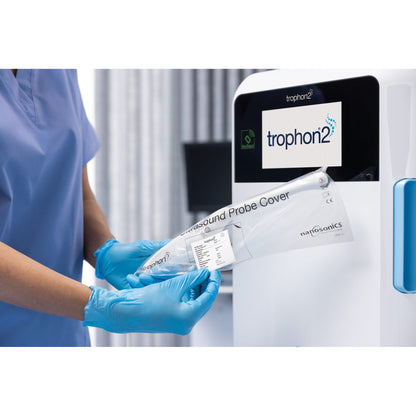 trophon® Ultrasound Probe Cover Plastic Medically Clean Folded (1215611_BX)