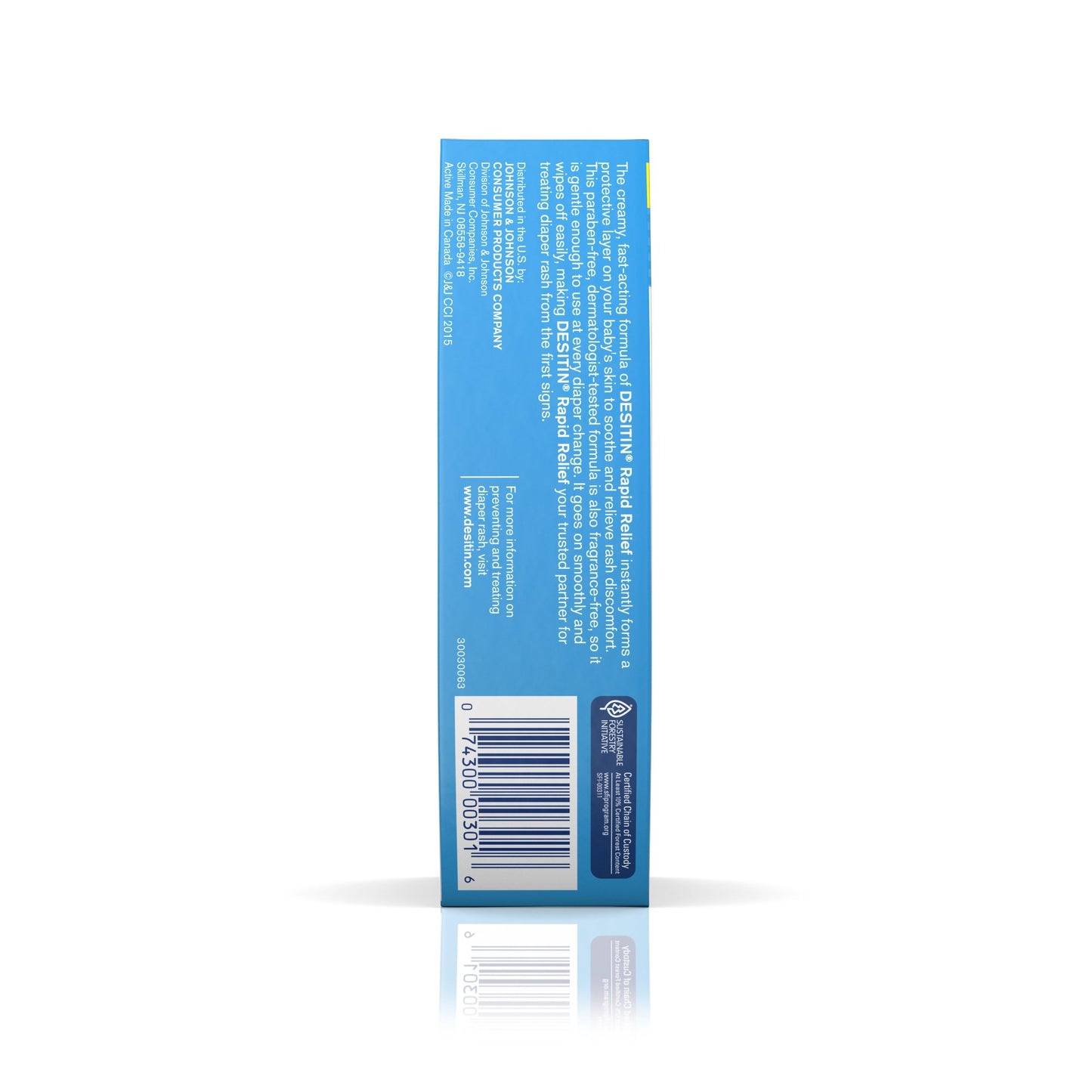 Desitin® Rapid Relief Diaper Rash Treatment 4 oz. Tube Scented Cream (820552_EA)