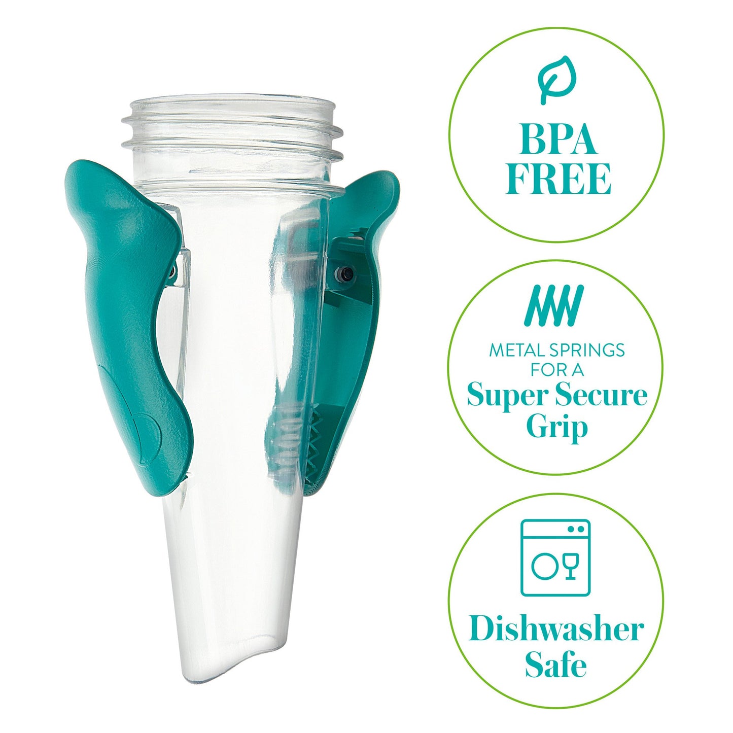 Evenflo Advanced Breast Milk Storage Bag Adapter For Breast Pumps and Most Other Standard Neck Breast Pump Brands (1041156_CS)