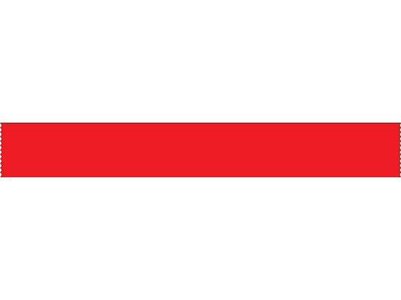 Shamrock Scientific Blank Instrument Tape Colored Identification Tape Red Tape 1/4 X 500 Inch (491615_RL)