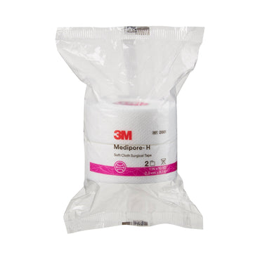 3M™ Medipore™ H Perforated Medical Tape White 1 Inch X 10 Yard Soft Cloth NonSterile (443997_CS)