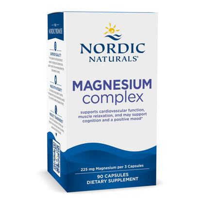 Nordic Naturals® Magnesium Complex Dietary Supplement Magnesium 225 mg Strength Capsule 90 per Bottle (1264953_BT)