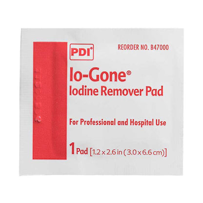 Io-Gone® Iodine Removal Prep Pad Individual Packet Alcohol Scent 100 Count (133060_EA)