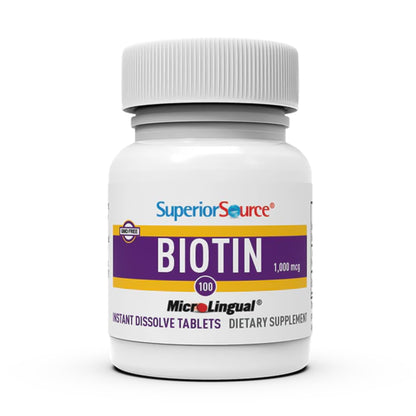Up&Up Biotin Supplement Vitamin B7 1,000 mcg Strength Tablet 100 per Bottle (786042_BT)