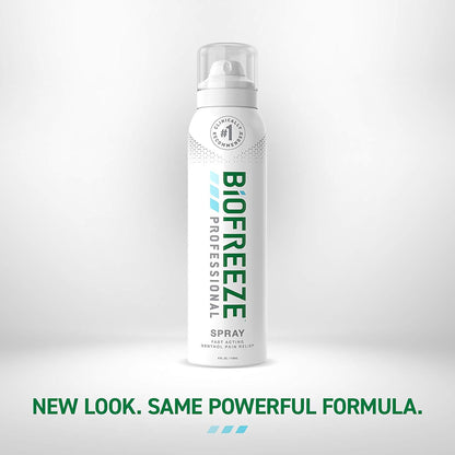 Biofreeze® Professional 360° Topical Pain Relief 10.5% Strength Menthol Spray 4 oz. (1027521_CS)