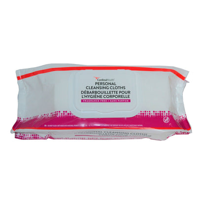 Cardinal Health™ Personal Cleansing Wipe Soft Pack Unscented 64 Count (1117288_CS)
