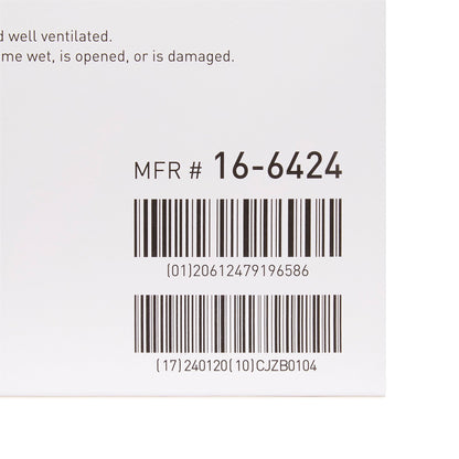 McKesson Sterilization Pouch Ethylene Oxide (EO) Gas / Steam 5-1/4 X 10 Inch Transparent Blue / White Self Seal Paper / Film (960944_BX)