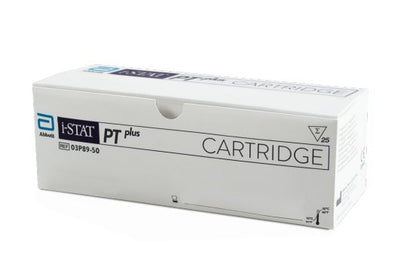 i-STAT PTplus Coagulation Reagent Prothrombin Time Test / International Normalized Ratio (PT / INR) CLIA Non-Waived For i-STAT 1 System 25 Tests (1243955_BX)