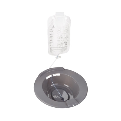 McKesson Sitz Bath Round Graphite Plastic 2000 mL Bag Graduated, 500 mL Increments up to 2000 mL (1028137_CS)
