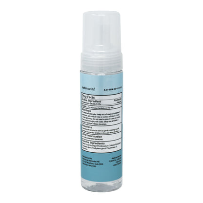 safeHands® Alcohol-Free Hand Sanitizer 7 oz. BZK (Benzalkonium Chloride) Foaming Bottle (868130_CS)