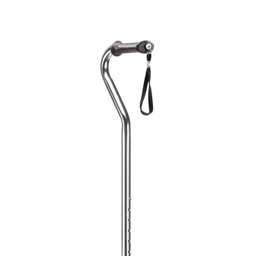 drive™ Small Base Quad Cane Aluminum 30 to 39 Inch Height Chrome (628457_EA)