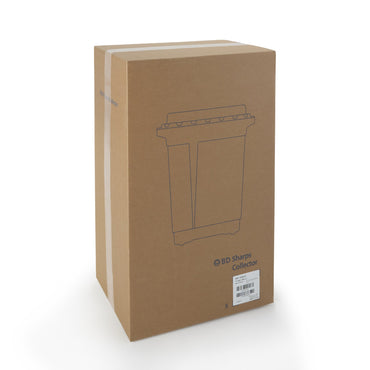 BD™ Chemotherapy Waste Container Yellow Base 23-1/2 H X 20 W X 14-3/4 D Inch Vertical Entry 17 Gallon (425619_EA)