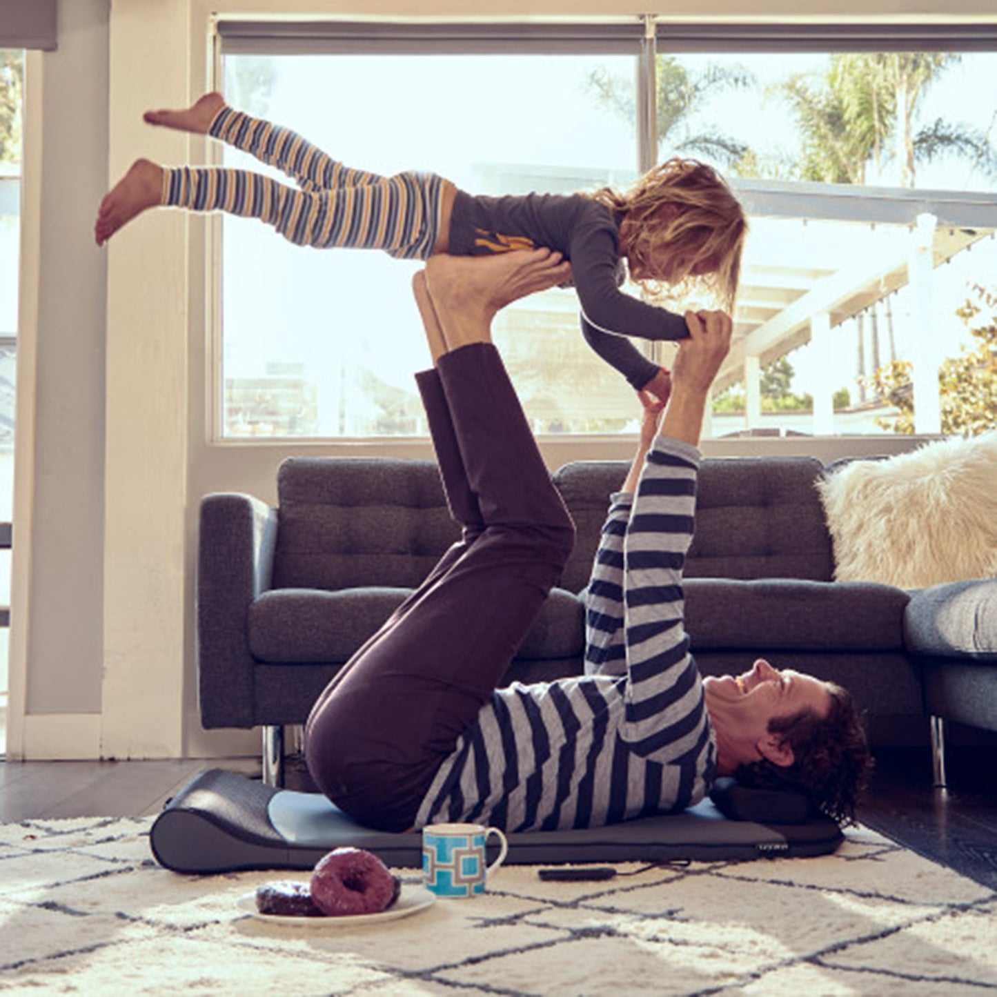 HoMedics® Body Flex Back Stretching Mat with Heat Black (1253814_EA)