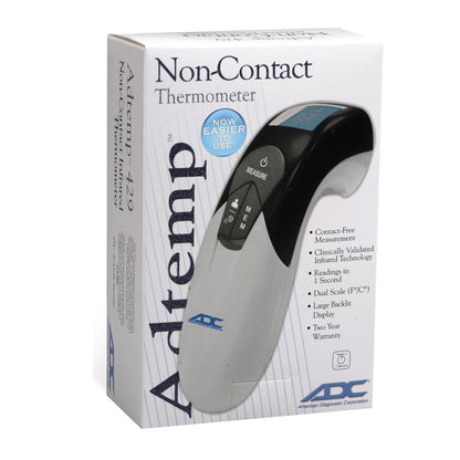 Adtemp™ Non-Contact Skin Surface Thermometer Infrared Skin Probe Handheld (1005872_EA)