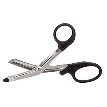 McKesson Medicut™ Trauma Shears Black 5-1/2 Inch Length Medical Grade Stainless Steel Finger Ring Handle Blunt Tip / Blunt Tip (1089418_EA)