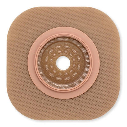 CeraPlus™ Ostomy Barrier Trim to Fit, Extended Wear Adhesive without Tape 70 mm Flange Blue Code System Up to 2-1/4 Inch Opening (1009471_BX)