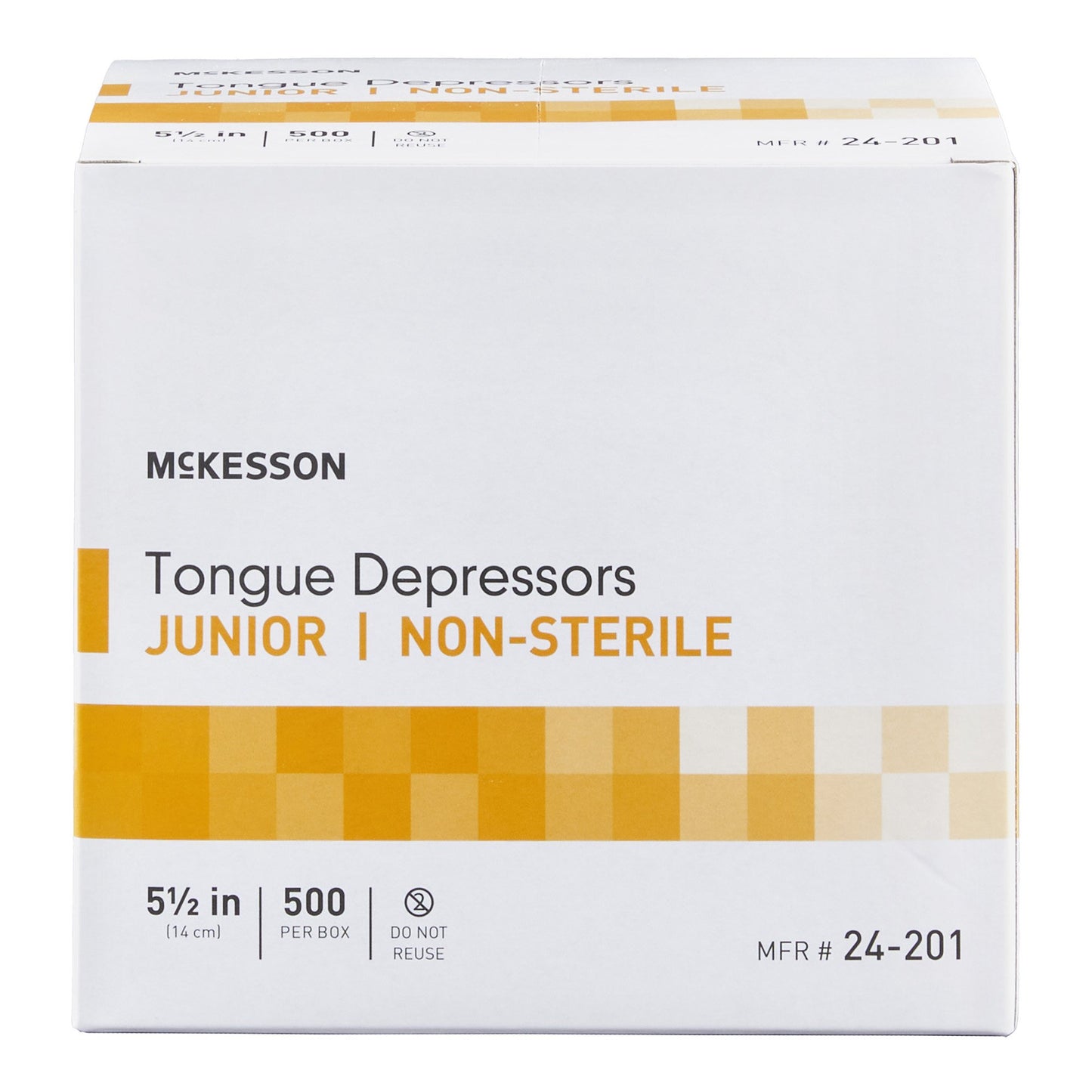 McKesson Tongue Depressor 5-1/2 Inch Length Wood Junior (508717_CS)