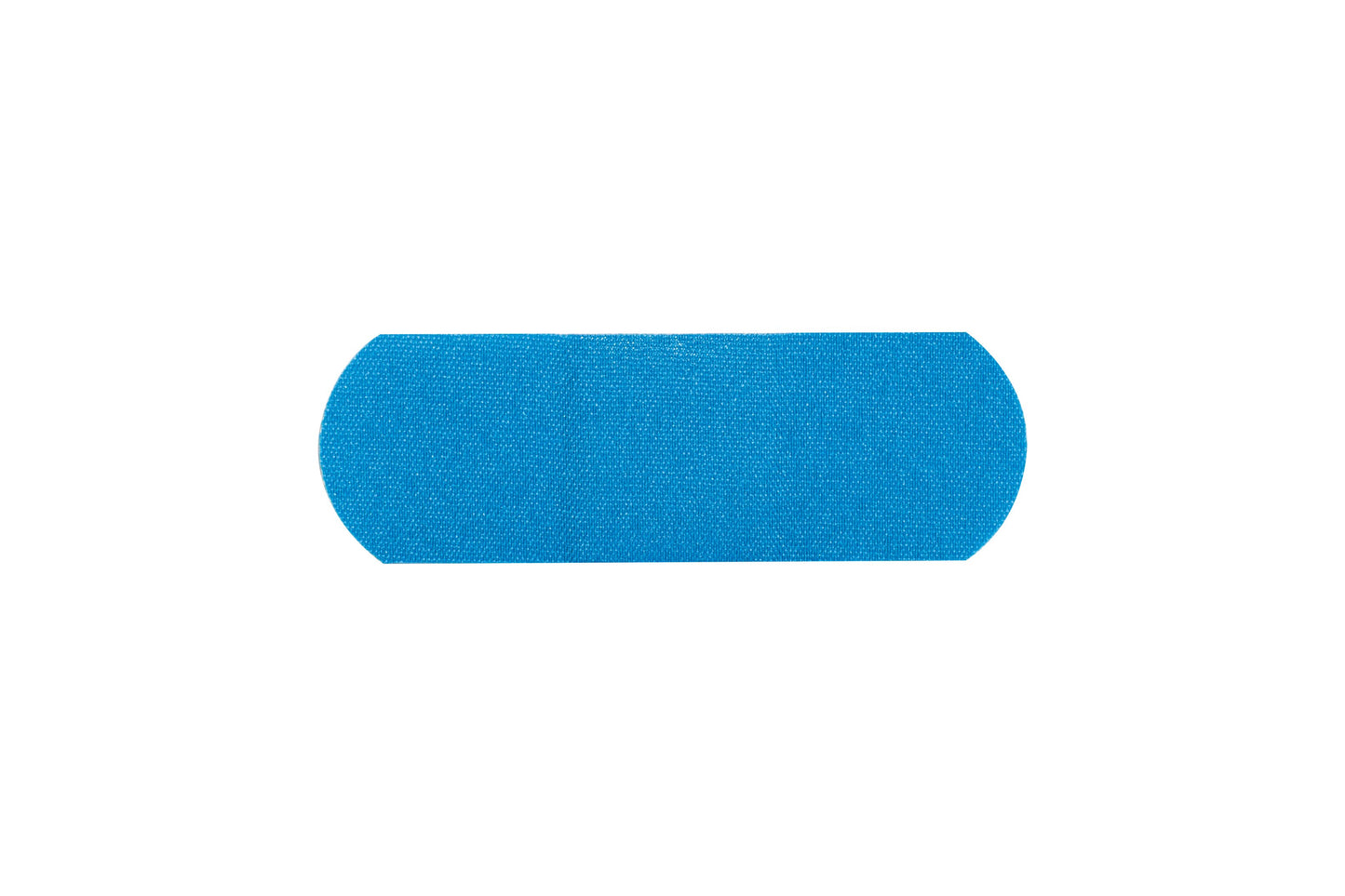 American® White Cross Metal Detectable Adhesive Strip 1 X 3 Inch Fabric Rectangle Blue Sterile (920146_BX)