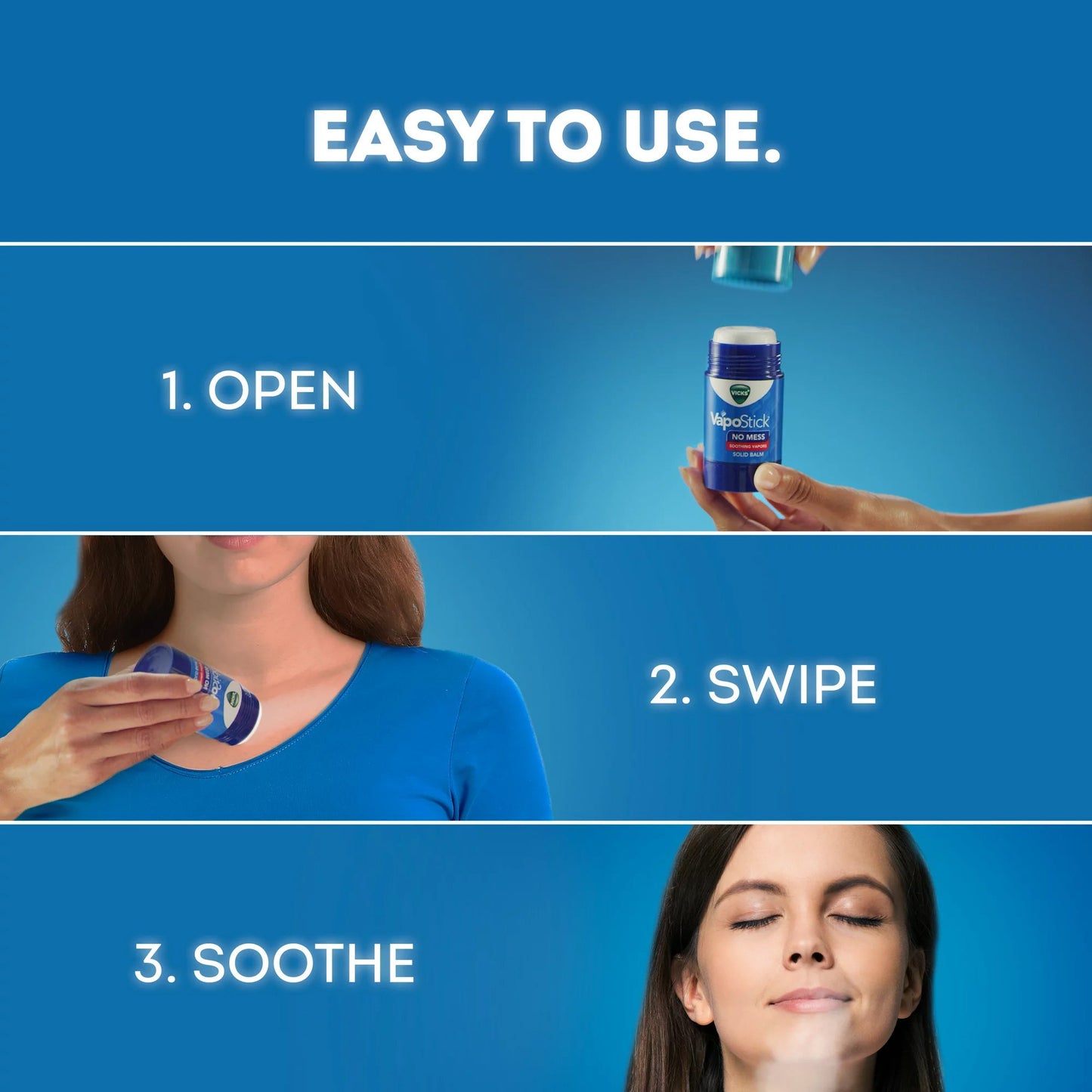 Vicks® VapoStick™ Aroma Stick Balm 1.25 oz. (1229286_EA)