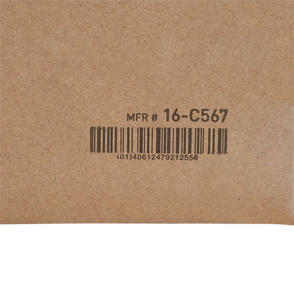 McKesson Mini Hair Pick 5.3 Inch Black Polypropylene (906053_BX)