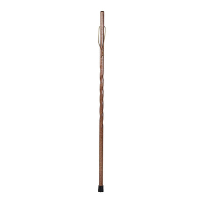 Brazos™ Twisted Backpacker Walking Stick Wood 55 Inch Height Red Oak (1229032_EA)