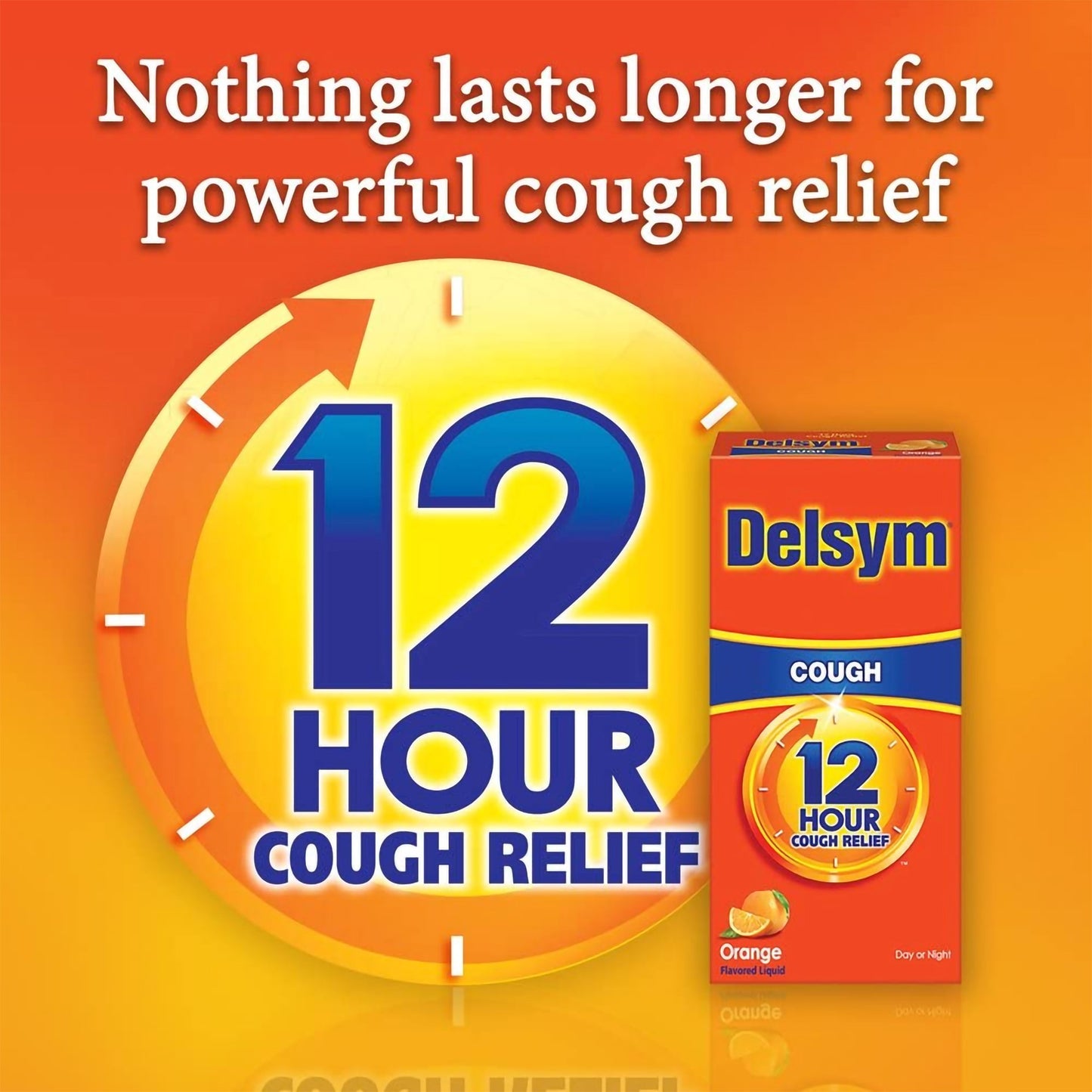 Delsym® Cold and Cough Relief 30 mg / 5 mL Strength Liquid 3 oz. (561519_EA)