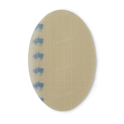 DermaFilm® Thin Hydrocolloid Dressing Film Backing 4 X 6 Inch Oval Hydrocolloid / Film (1095074_EA)