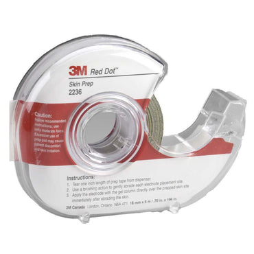 Red Dot™ Electrode Skin Prep Abrader Tape Tape Dispenser NonSterile (165989_RL)