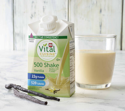 Hormel Vital Cuisine® 500 Shakes Oral Supplement Vanilla Flavor Liquid 8.45 oz. Carton (1083957_EA)
