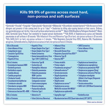 Lysol® I.C.™ Surface Disinfectant Alcohol Based Aerosol Spray Liquid 19 oz. Can Scented NonSterile (582144_CS)