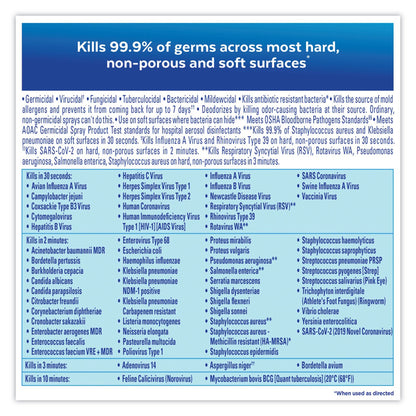 Lysol® I.C.™ Surface Disinfectant Alcohol Based Aerosol Spray Liquid 19 oz. Can Scented NonSterile (582144_CS)