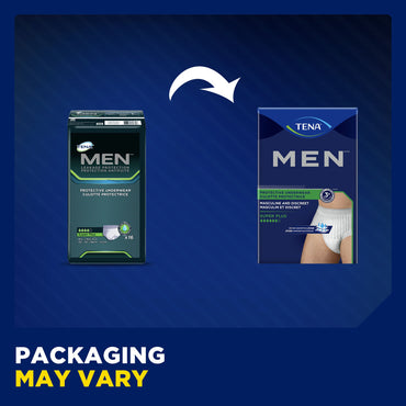 TENA® MEN™ Super Plus Male Adult Absorbent Underwear Pull On with Tear Away Seams Large / X-Large Disposable Heavy Absorbency (738751_CS)