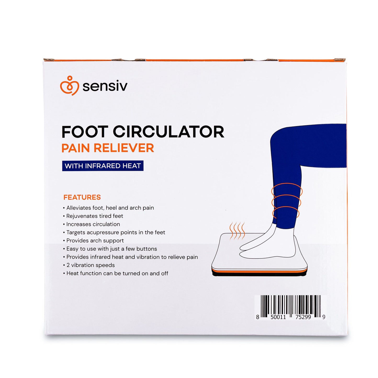 Sensiv Foot Massager 5-1/2 X 12 X 14 Inch (1236455_CS)