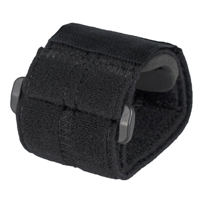 McKesson Elbow Support Strap One Size Fits Most Hook and Loop with D Ring Tennis / Golf Left or Right Elbow Up to 18 Inch Circumference Black (1159089_EA)