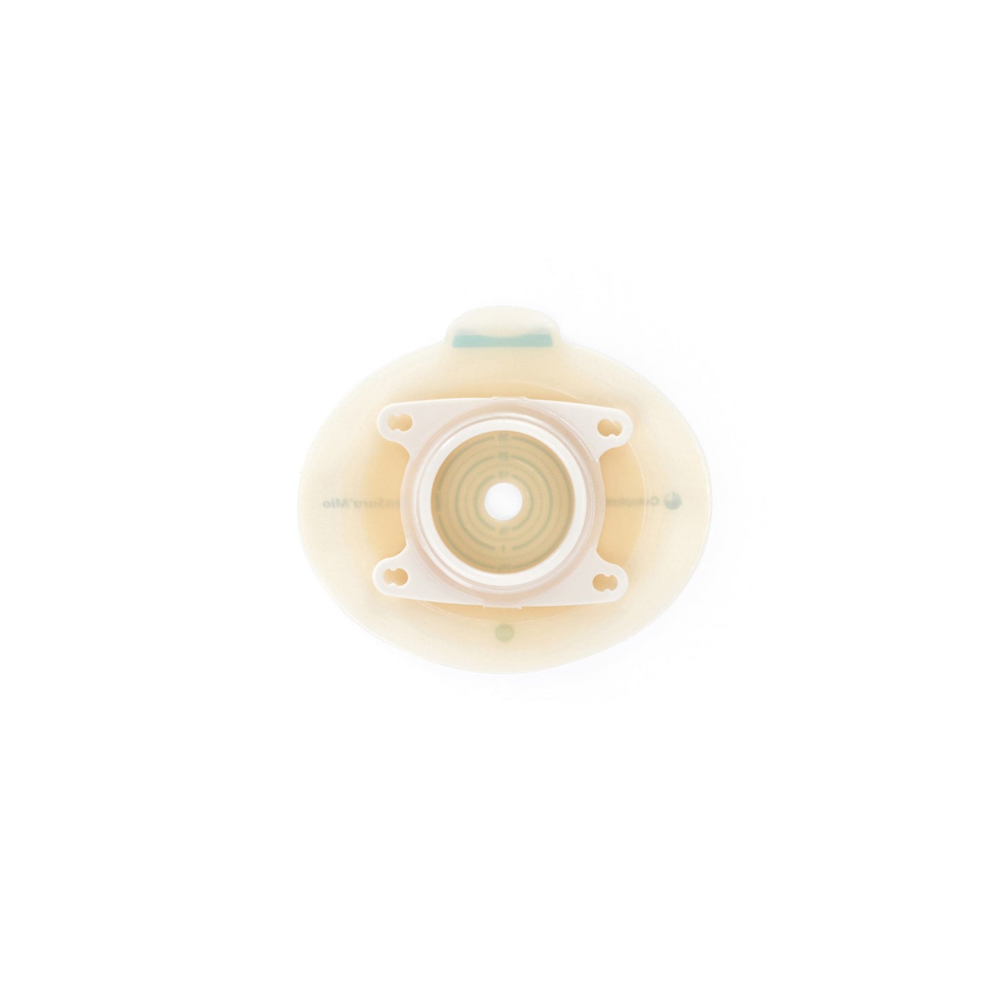 SenSura® Mio Click Ostomy Barrier Trim to Fit, Extended Wear Elastic Adhesive 40 mm Flange Green Code System 3/8 to 1-3/8 Inch Opening (883916_BX)