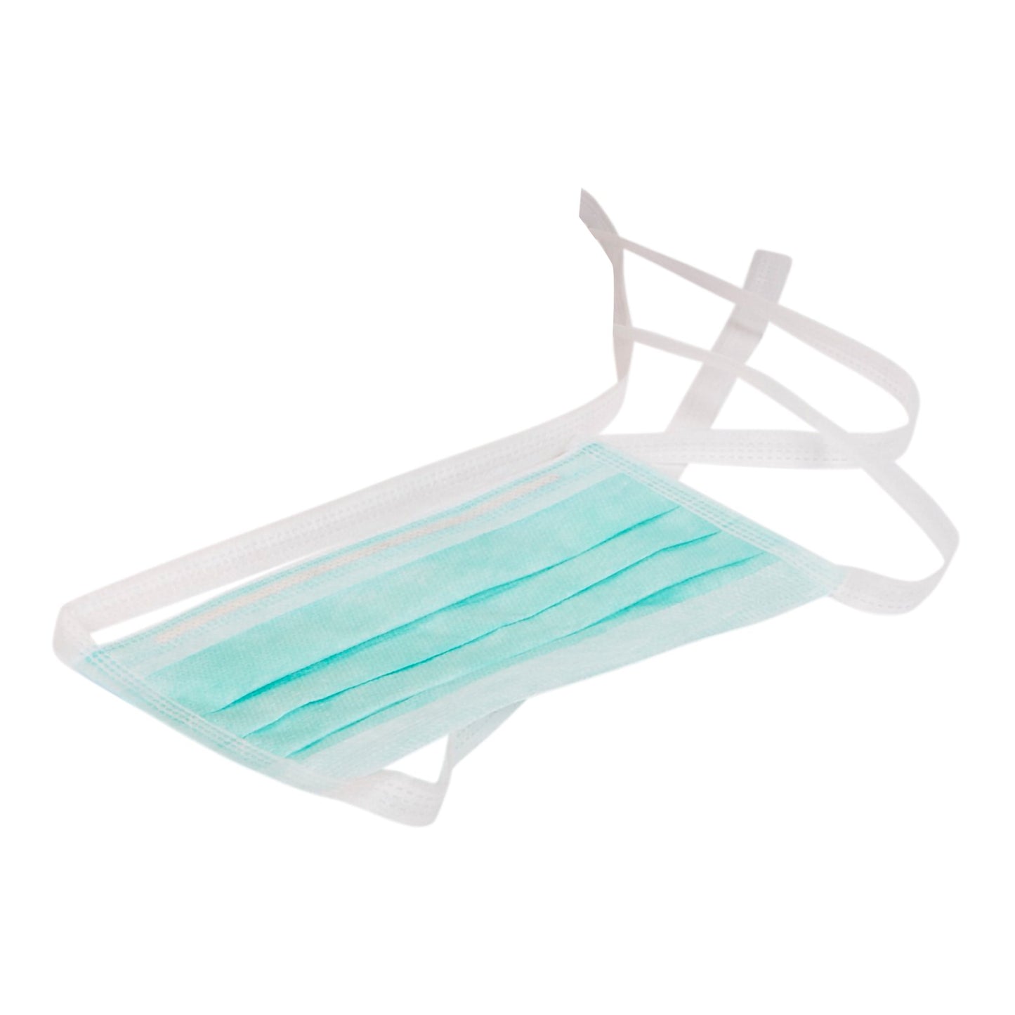 McKesson Surgical Mask Anti-fog ASTM Level 1 Tie Closure One Size Fits Most (206486_CS)