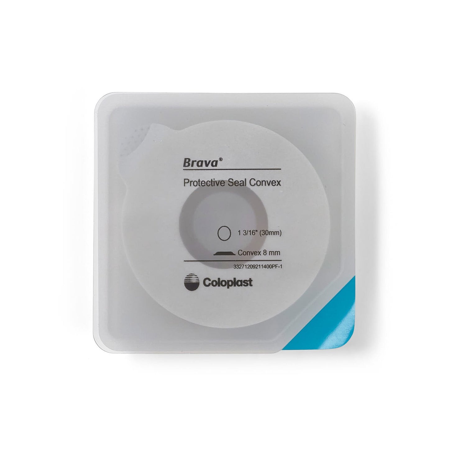 Brava® Ostomy Seal Convex, Starter Hole 1-3/16 Inch (30mm) (1194627_BX)