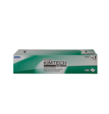Kimtech Science Kimwipes Delicate Task Wipe Light Duty 140 Count Box 14-7/10 X 16-3/5 Inch NonSterile Disposable (724834_CS)