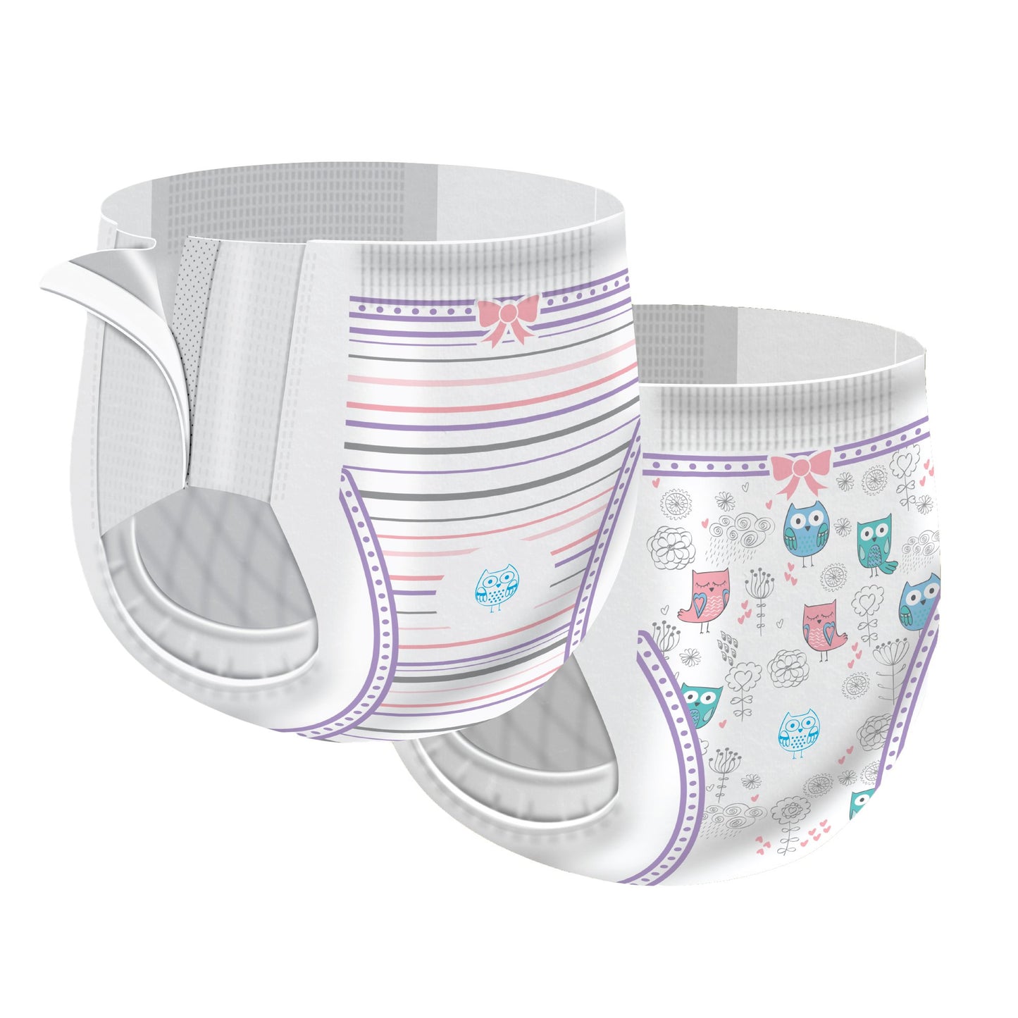 Cutie Pants® Female Toddler Training Pants Size 2T to 3T Disposable Heavy Absorbency (831576_CS)