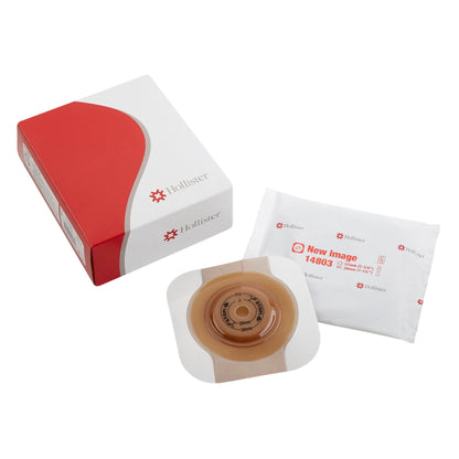 FlexTend™ Ostomy Barrier Trim to Fit, Extended Wear Adhesive Tape 57 mm Flange Red Code System Hydrocolloid Up to 1-1/2 Inch Opening (485634_BX)
