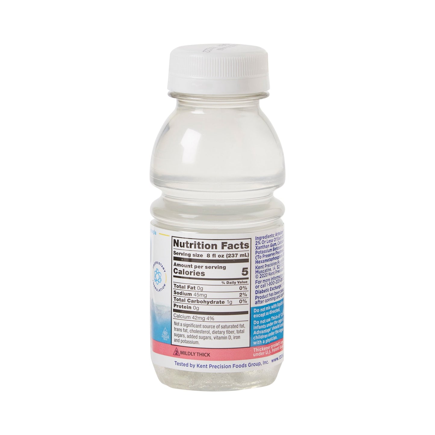 Thick-It® Clear Advantage® Thickened Water 8 oz. Bottle Unflavored Liquid IDDSI Level 2 Mildly Thick (734893_CS)