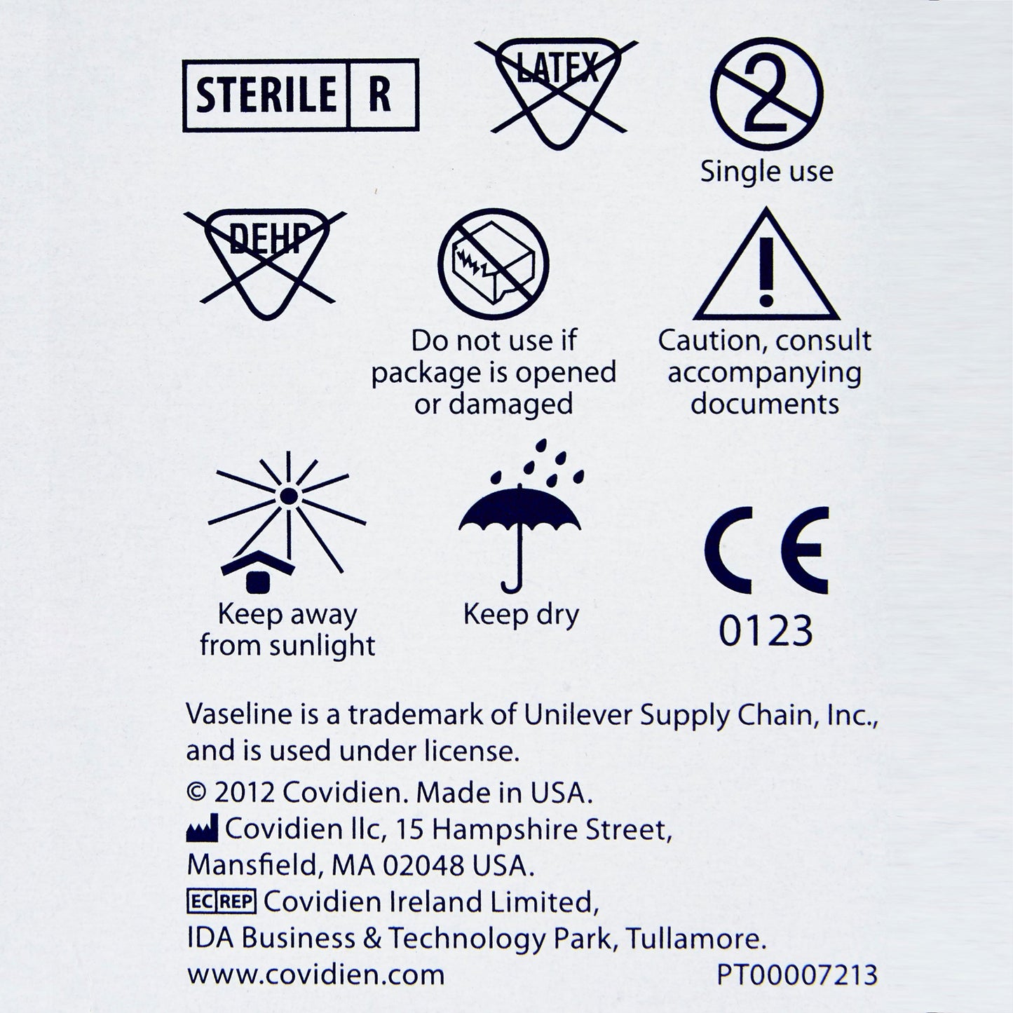 Vaseline® Petrolatum Impregnated Dressing Strip 3 X 18 Inch Sterile (32727_DZ)