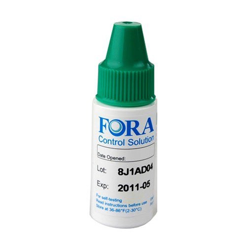 Fora Blood Glucose Control Solution 2 X 2.5 mL Low / High Level (811904_EA)