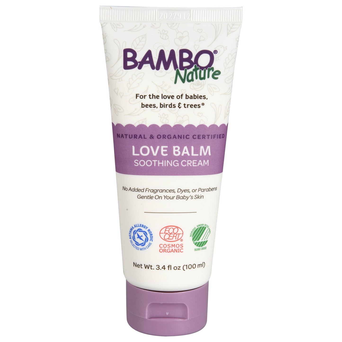 Bambo® Nature Love Balm Skin Protectant 3.4 oz. Tube Unscented Cream (1192878_EA)