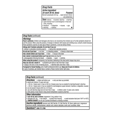 Pepto Bismol® Anti-Diarrheal 262 mg Strength Liquid 4 oz. (491130_EA)