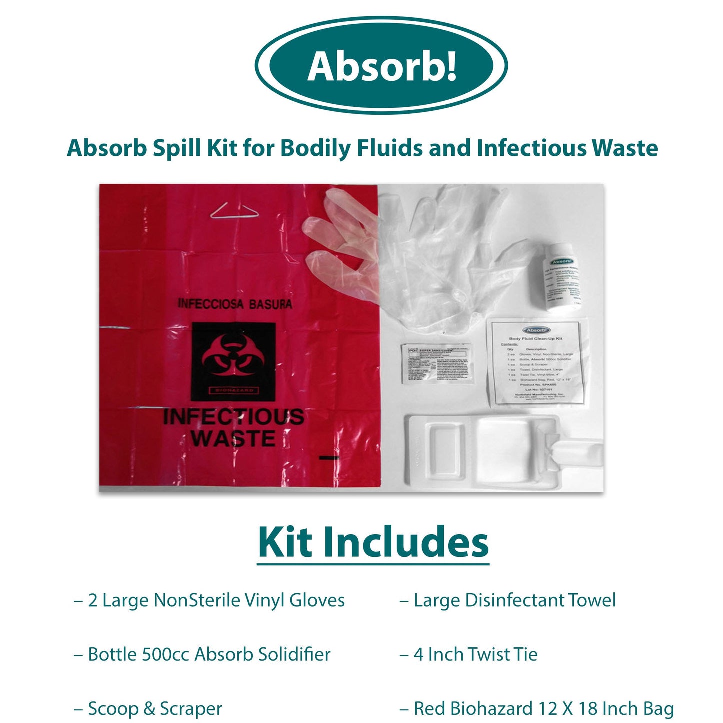 Absorb! Spill Kit Absorb! (855220_EA)
