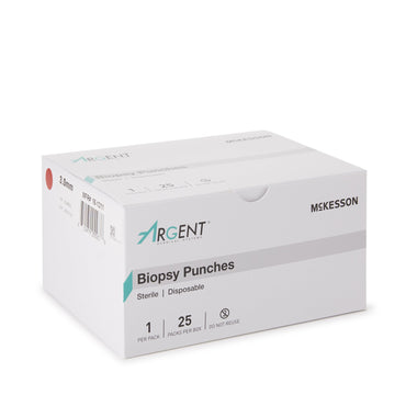 McKesson Argent™ Biopsy Punch Dermal 3 mm (1175172_BX)