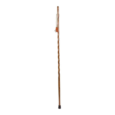 Brazos™ Twisted HitchHiker Walking Stick Wood 58 Inch Height Brown Oak (1229045_EA)