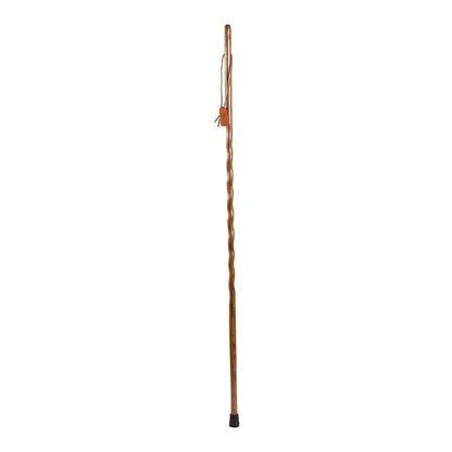 Brazos™ Twisted HitchHiker Walking Stick Wood 58 Inch Height Brown Oak (1229045_EA)
